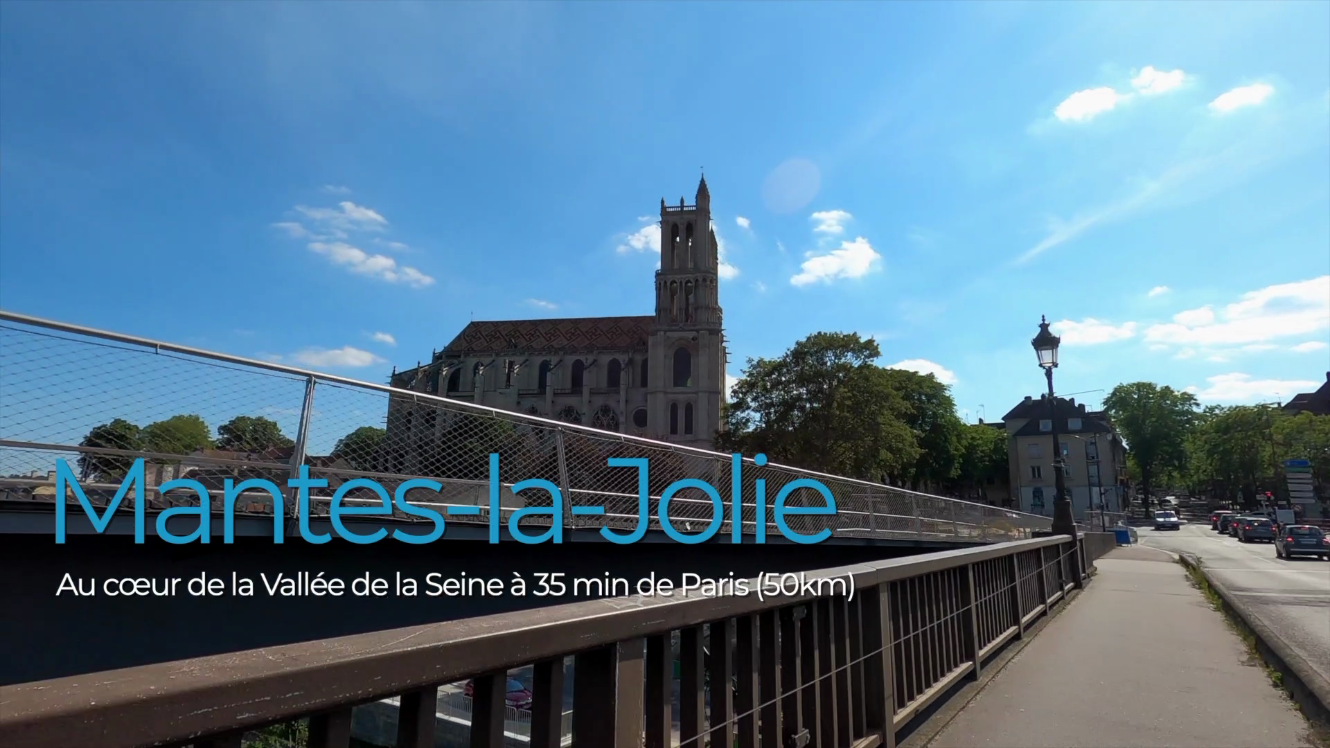 Présentation de la ville de Mantes la Jolie